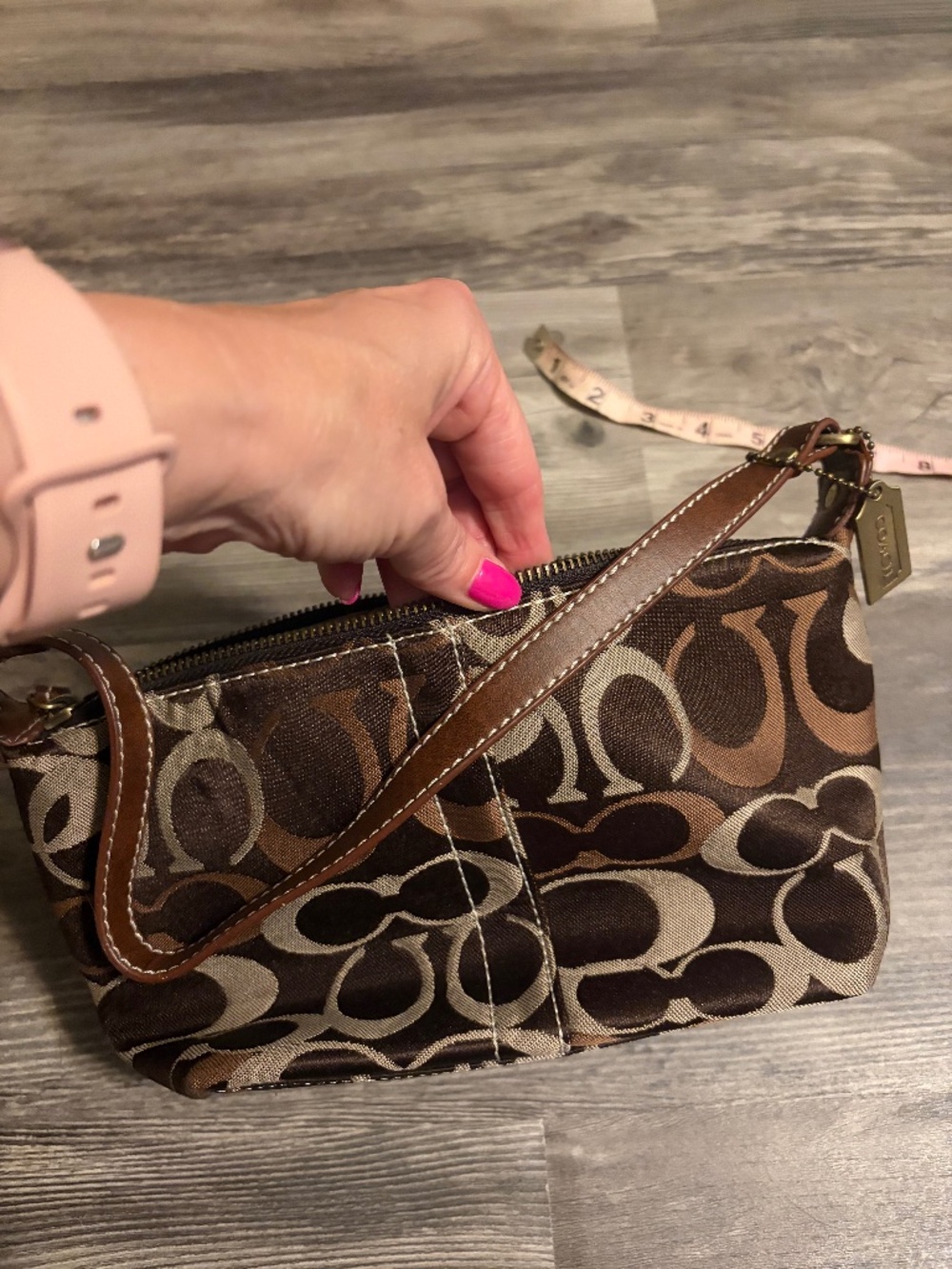 Brown Coach purse